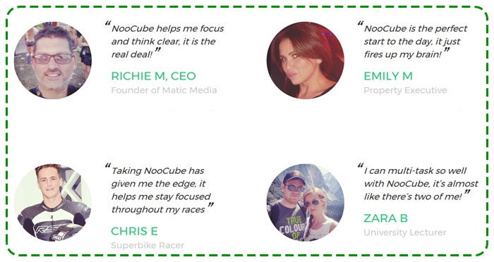 noocube customer testimonials