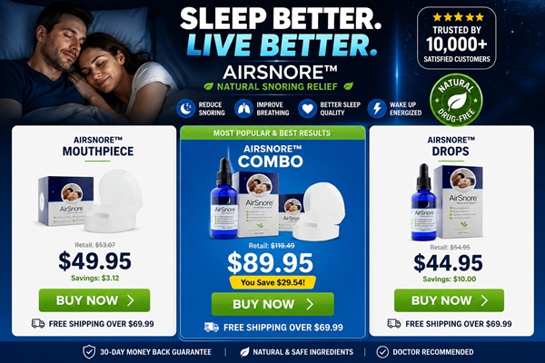 buy airsnore Loud Snoring Solution now